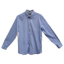 Camisa Ted Baker Azul de Algodón S Azul
