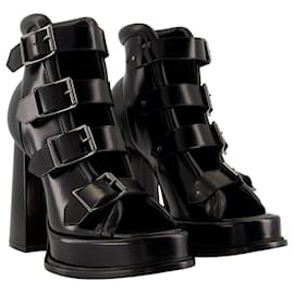 Alexander Mcqueen-Pumps - Alexander McQueen - Leather - Black-Black