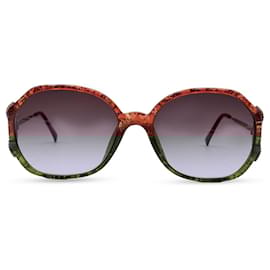 Dior-Christian Vintage Red Sunglasses 2527 30 Optyl 58/18 130mm-Red
