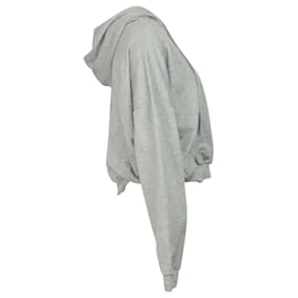 Autre Marque-Prevu Hoodie in Grey Cotton-Grey