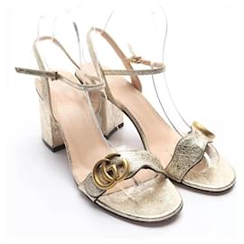 Gucci-Sandals-Golden