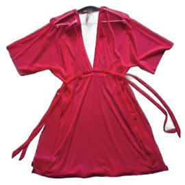 La Perla Neuf dress red 42 nuisette caftan Rouge