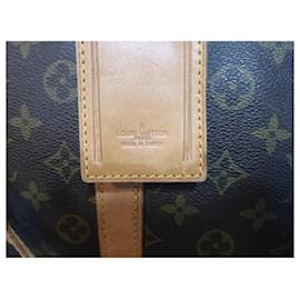 Louis Vuitton-Keepall 55 shoulder strap monogram - VI883-Brown