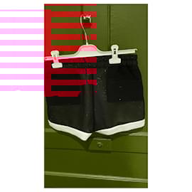 Autre Marque-Shorts-Black,Golden