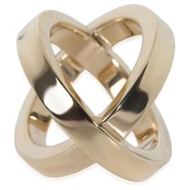 Hermès-Hermès Cosmos Gold Plated Scarf Ring-Golden,Metallic