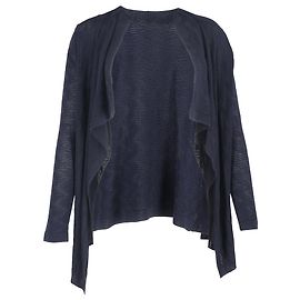 Asymmetrischer Strickcardigan M Missoni aus marineblauer Wolle Blau Marineblau