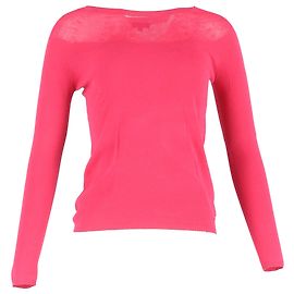 Escada-Pullover aus rosa Wolle Braun Pink