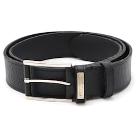 Louis Vuitton-Cinto de couro Taurillon Louis Vuitton M9016T-Preto