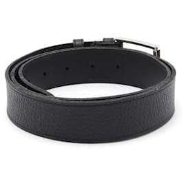 Louis Vuitton-Cinto de couro Taurillon Louis Vuitton M9016T-Preto