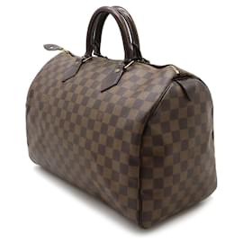 Louis Vuitton-Louis Vuitton Damier Speedy 35 Handbag N41523-Brown