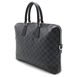 Louis Vuitton-Louis Vuitton Damier Graphite PDJ Briefcase N48224-Black