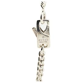 Gucci-Gucci Interlocking G Silver Necklace-Silvery,Metallic