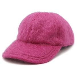 Gucci-Gucci GG Marmont Baseball Cap Purple-Orange