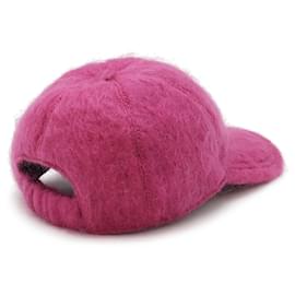 Gucci-Gucci GG Marmont Baseball Cap Purple-Orange