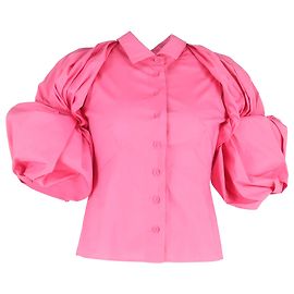 Camisa Maraca Jacquemus em algodão rosa Marrom Rosa