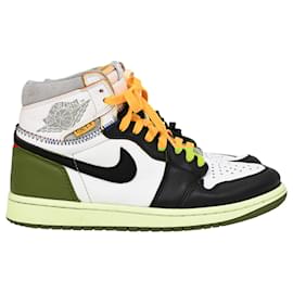 Nike-Nike Air Jordan 1 Retro High Union Los Angeles Sneakers in Multicolor Leather-Multiple colors