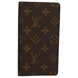 Louis Vuitton-LOUIS VUITTON Monogram Agenda Poche Note Cover R20503 LV Auth BA834-Monogram