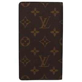 Louis Vuitton-LOUIS VUITTON Monogram Agenda Poche Note Cover R20503 LV Auth BA834-Monogram