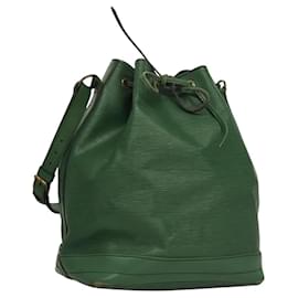 Louis Vuitton-LOUIS VUITTON Epi Noe Shoulder Bag Green M44004 LV Auth MY449-Green
