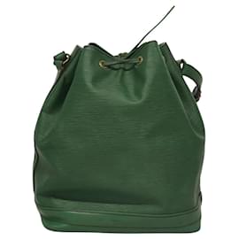 Louis Vuitton-LOUIS VUITTON Epi Noe Shoulder Bag Green M44004 LV Auth MY449-Green