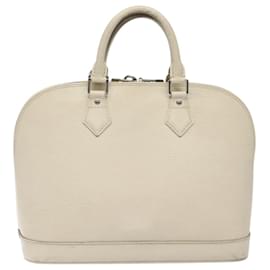 Louis Vuitton-LOUIS VUITTON Epi Alma Hand Bag White Yvoire M4030J LV Auth EC876-White,Other
