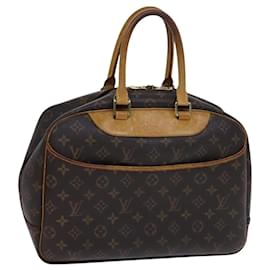 Louis Vuitton-LOUIS VUITTON Monogram Deauville Hand Bag M47270 LV Auth sw154-Monogram