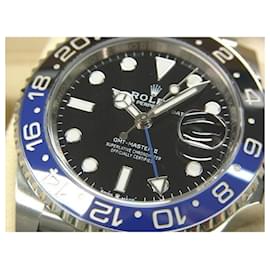 Rolex-ROLEX GMT MasterII blue black bezel 126710BLNR Jubilee '24 purchased Mens-Silvery
