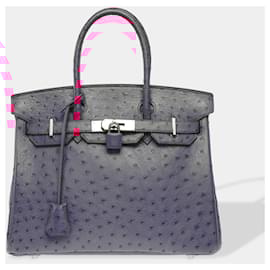 Hermès-HERMES Birkin 30 Bag in Exotic Leather Pink - 102597-Pink