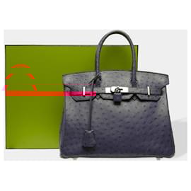 Hermès-HERMES Birkin 30 Bag in Exotic Leather Pink - 102597-Pink