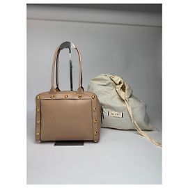 Bolsa de couro vintage Marni bege Bege