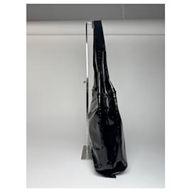 Gucci-GUCCI Handbags T.  Patent leather-Black