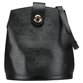 Louis Vuitton-Louis Vuitton Epi Cluny Leather Shoulder Bag M52252-Black