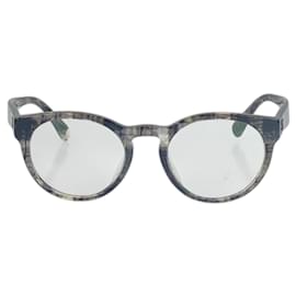 Chanel-Chanel Marble Sunglasses Black Plastic-Black