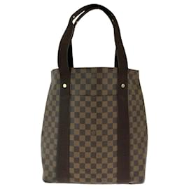 Louis Vuitton-Louis Vuitton Damier Ebene Cabas Beaubourg Tote Bag-Brown