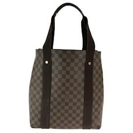 Louis Vuitton-Bolsa tote Beaubourg Damier Ebene da Louis Vuitton-Marrom