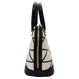 Louis Vuitton-Louis Vuitton Alma BB Lamb Leather Handbag-Black
