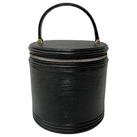 Louis Vuitton-Louis Vuitton Epi Cannes Handbag M48032-Black