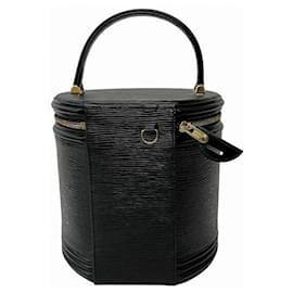 Louis Vuitton-Louis Vuitton Epi Cannes Handbag M48032-Black