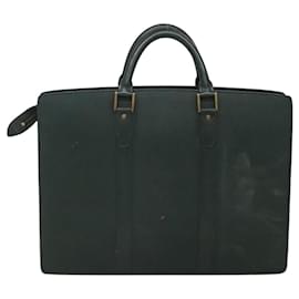 Louis Vuitton-LOUIS VUITTON Taiga Porte Documents Rozan Bag Epicea M30054 LV Auth MY350-Other