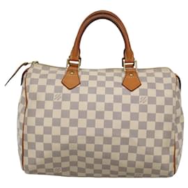 Louis Vuitton-LOUIS VUITTON Damier Azur Speedy 30 Hand Bag N41533 LV Auth BA963-Other