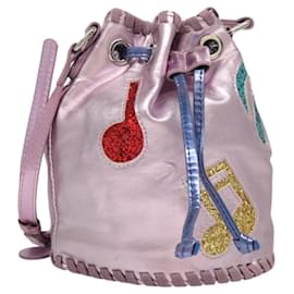 Autre Marque-Stella MacCartney Shoulder Bag Leather Pink Auth bs23913-Pink
