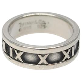 Autre Marque-TIFFANY&Co. Atlas Ring Ag925 Silver Auth MY239-Silvery
