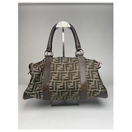 Fendi-Sacs à main FENDI T. Cuir-Marron