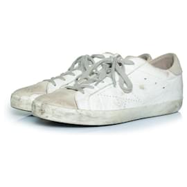 Golden Goose Deluxe Brand-Golden Goose Deluxe, superstar sneakers in white-White