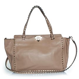 Valentino Garavani, Medium rockstud leather tote Other