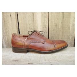 Fratelli Rosseti-Lace ups-Light brown