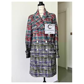Chanel-New Iconic Lily Allen Style Trench Coat 34 FR-Multiple colors