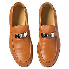 Hermès Mocasín Destin HERMES Marrón claro