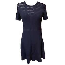 Gerard Darel Strickkleid Marineblau Marineblau