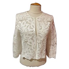 Chaqueta de guipur Gerard Darel blanca Blanco